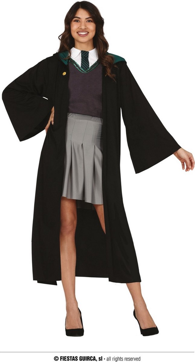 Harry Potter Kostuum | Student Van De Groene Heksenkring | Vrouw | Maat 38-40 | Halloween | Verkleedkleding